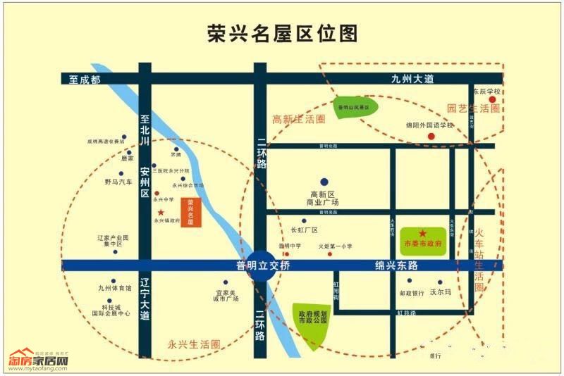 区位图