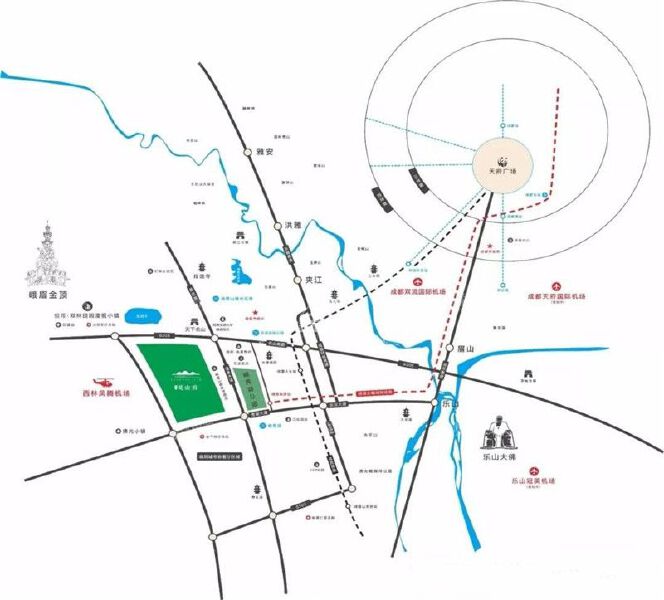 区位图