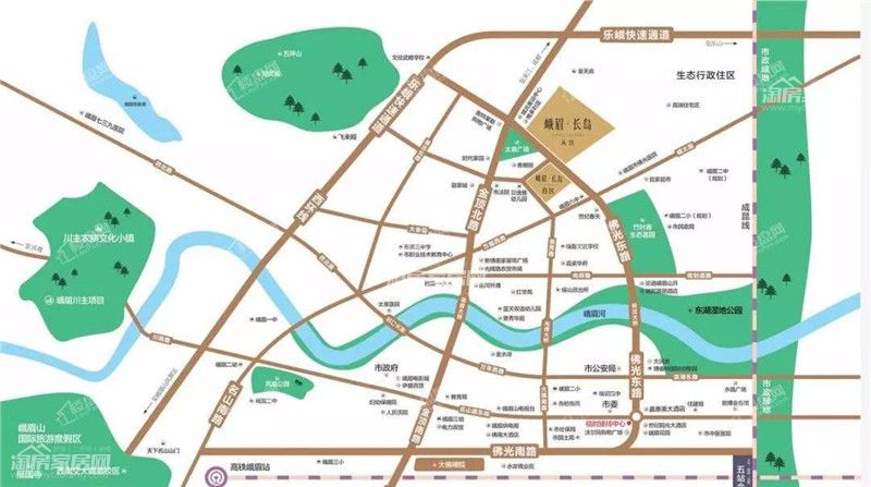 区位图