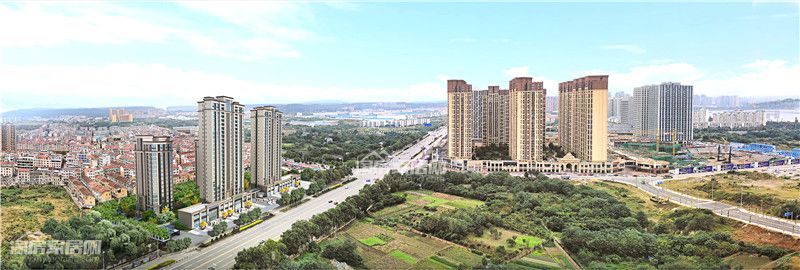 南庭御景效果图