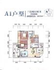 江岚岸A1户型103.57㎡