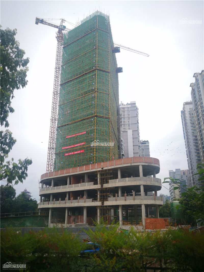 绵阳建工大厦实景图