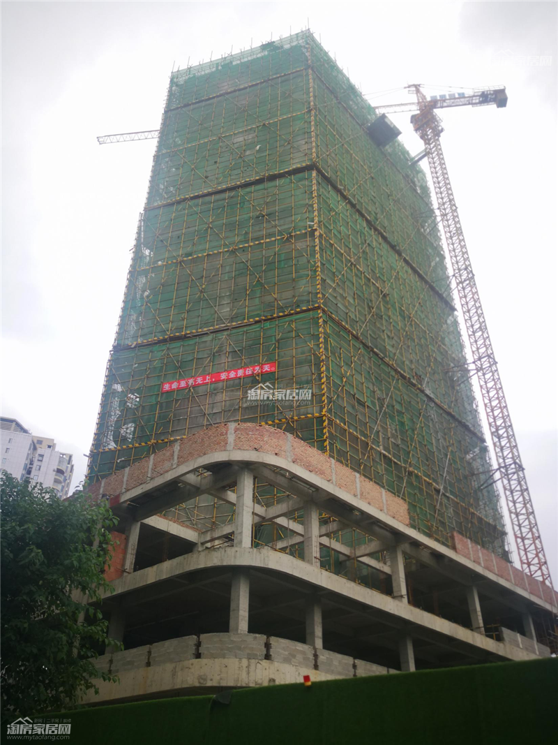 绵阳建工大厦实景图