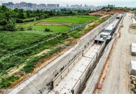 科技城集中发展区地下综合管廊项目加快建设中