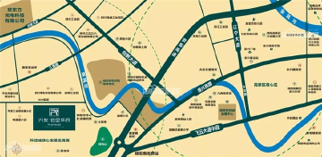 兴发铂金华府效果图