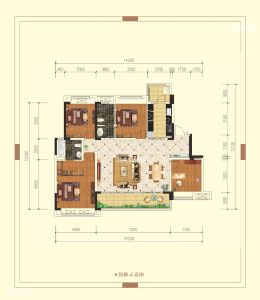 融创九阙府A1户型