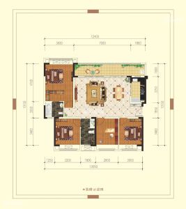 融创九阙府A2户型