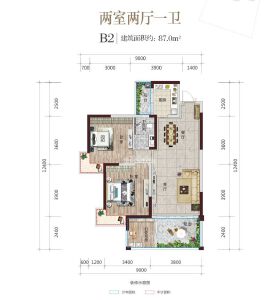 华驰书院B2户型