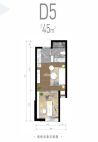 成都建发第五大道D5户型
