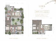东辰仙海院子沁园春户型195㎡