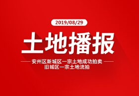 今日安州区东辰国际学校旁一宗土地成交！