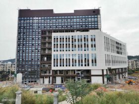 绵阳市儿童医院1期主体完工！将于今年底投入使用