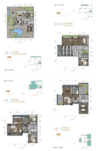 碧驾玉庭林庐户型234㎡