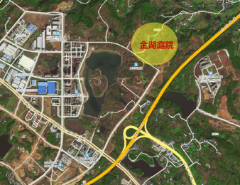 金湖庭院区位图