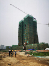 市自然资源和规划局首席建筑师现场审定在建项目外墙材质及颜色