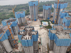 万达天澜5月工程进度播报