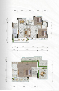 状元府邸C2-2户型