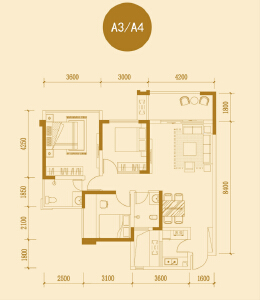 A3/A4户型