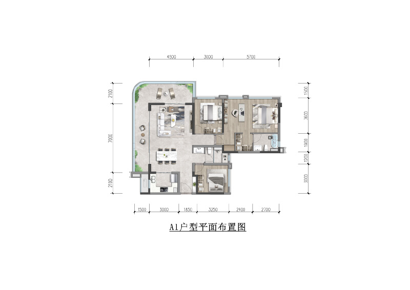 A1户型图