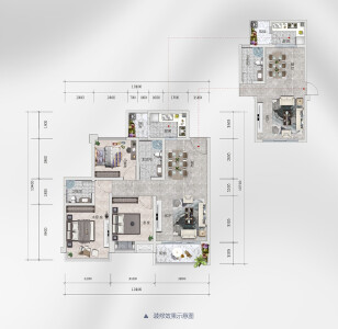 高又高新天骄B户型图