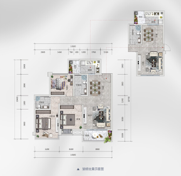 高又高新天骄B户型图户型图