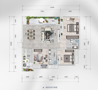 高又高新天骄C户型图