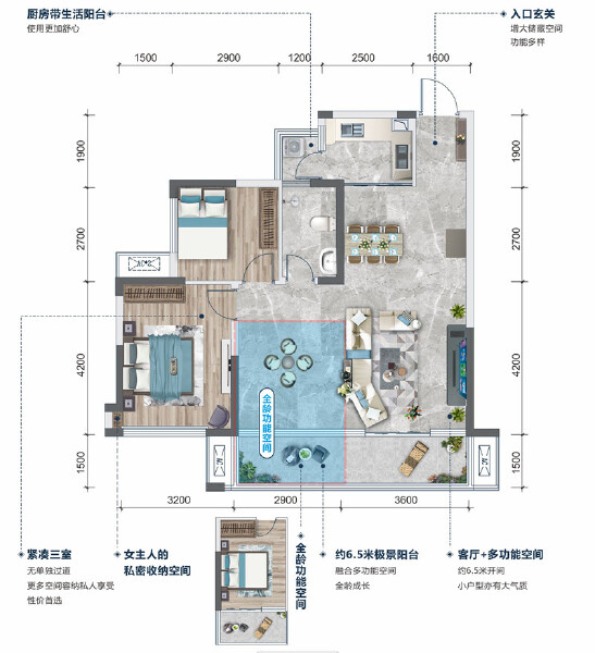 C1户型图