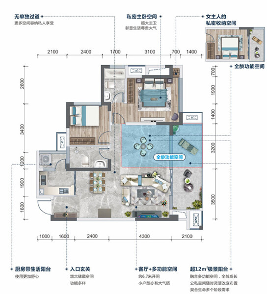 B1户型图户型图