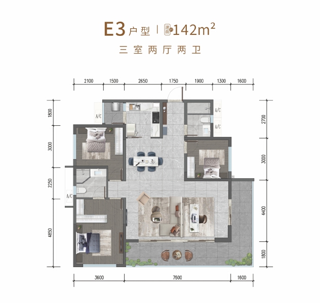 E3户型户型图