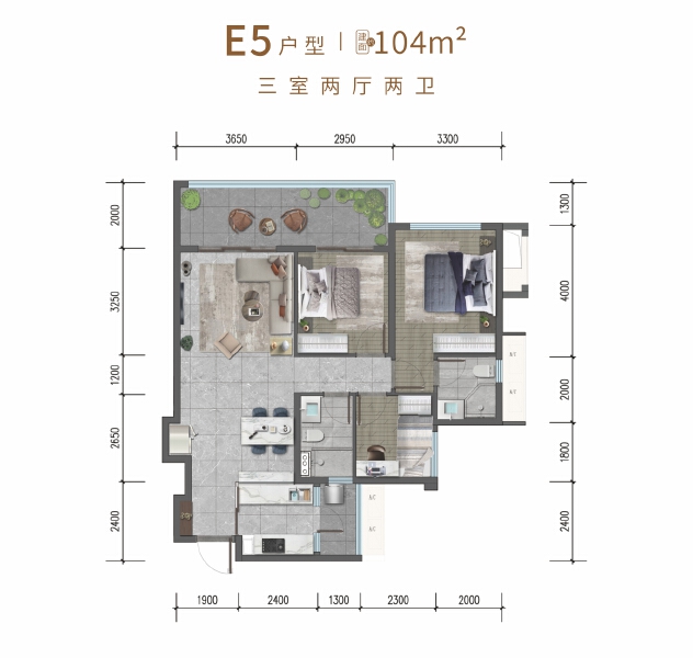 E5户型户型图