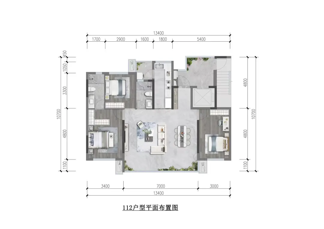 九洲江渚户型图片