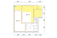 E1户型，3室2厅2卫1厨，建筑面积约137.10平米