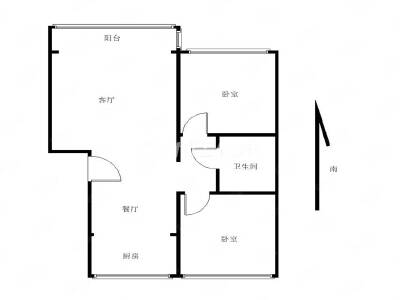 紫藤庄园，3室2厅1卫，113.00㎡，精装，售价68.8万