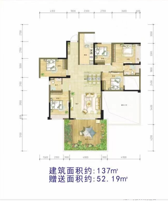 四川/绵阳铜锣湾中心，5室2厅3卫，139.00㎡，售价68.00万 四川/绵阳二手房